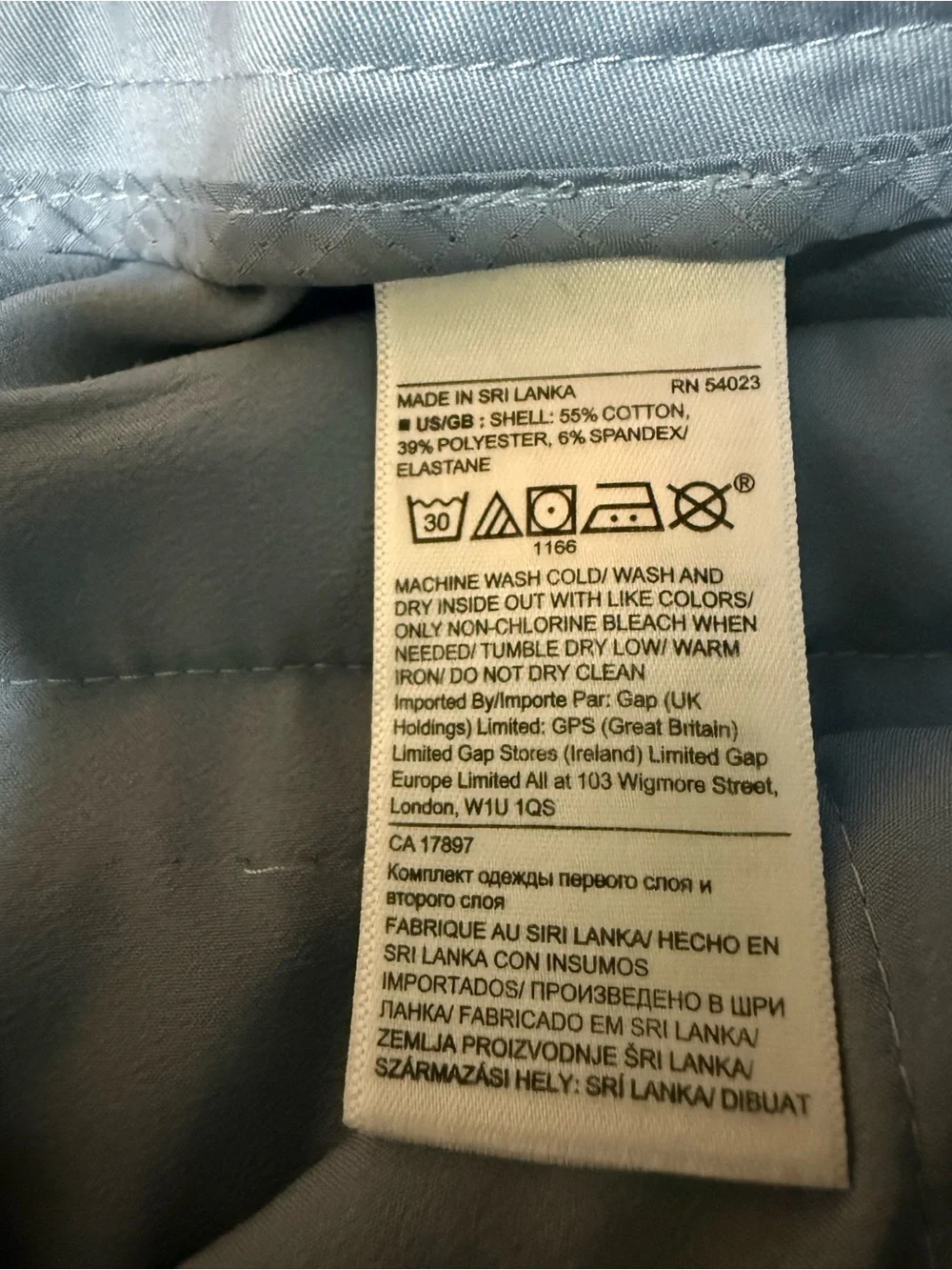 Banana Republic Light Blue Men's Flat-Front Shorts